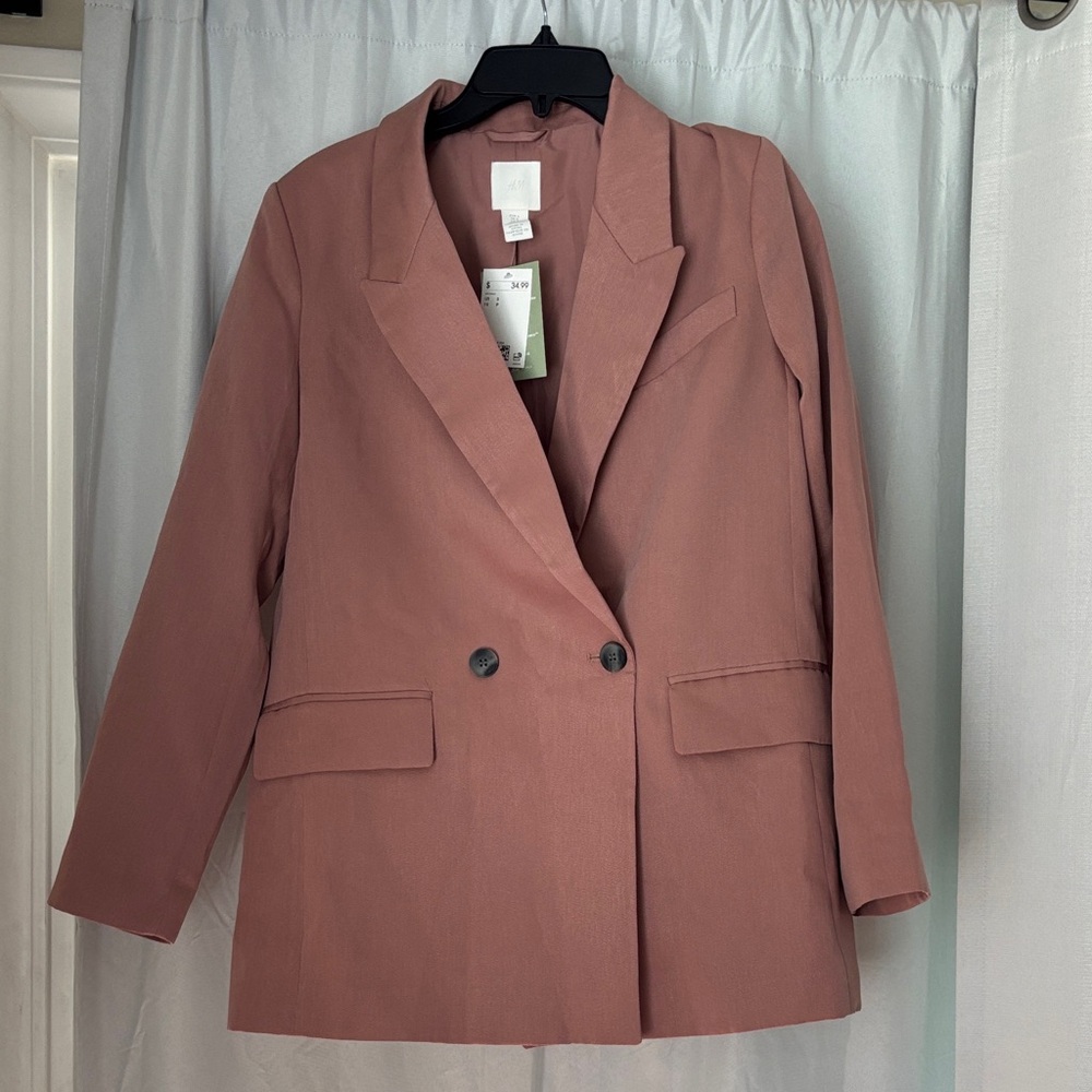 H&M Rosewood Oversized Blazer